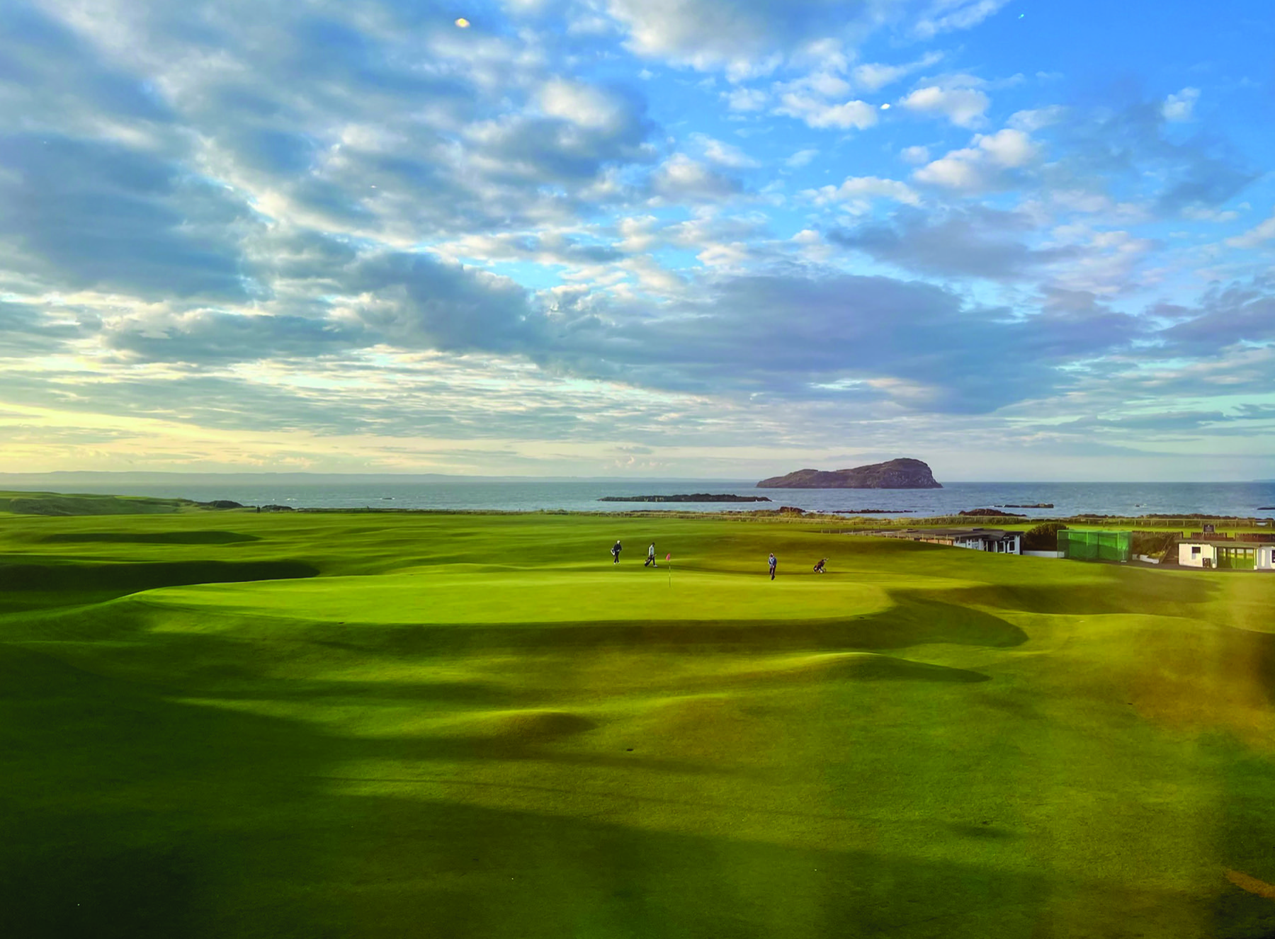 North Berwick — the 18th hole